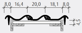 Glineni ravni strešnik Stylist